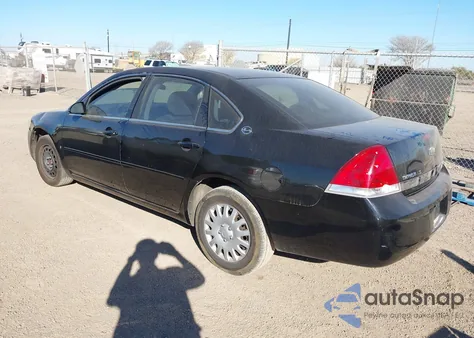 2007 Chevrolet Impala Ls из США, поврежденный, VIN 2G1WB55K579315669